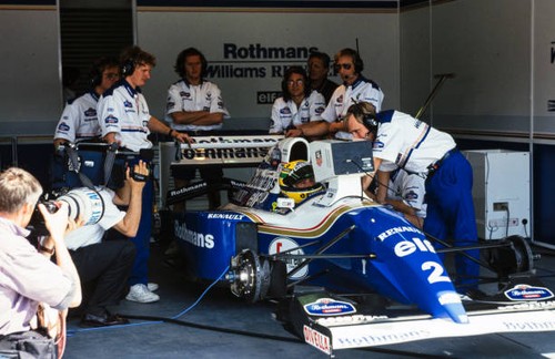 Ayrton senna williams - senna, fw16