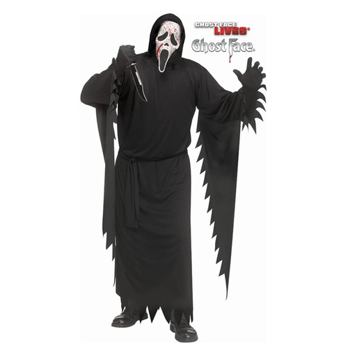 Ghost face costume blood - face,