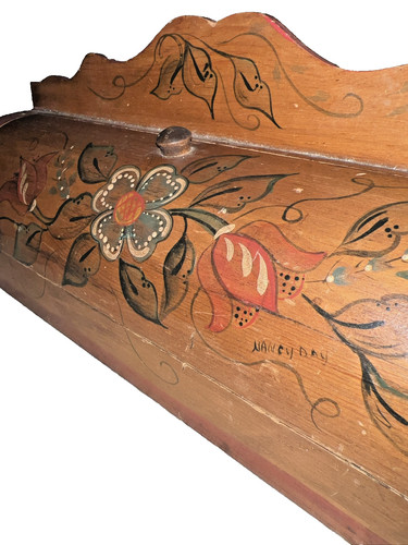 Folk art hand - hand, wooden
