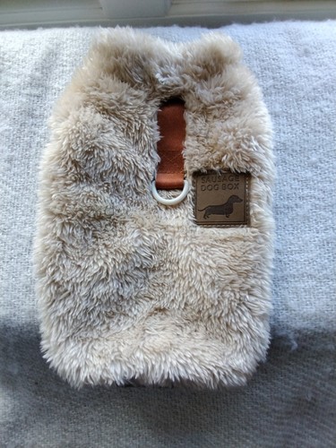 Sausage dog box fluffy jacket - dog,