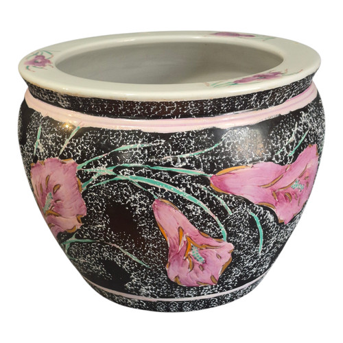 Vintage asian floral pink - vintage,
