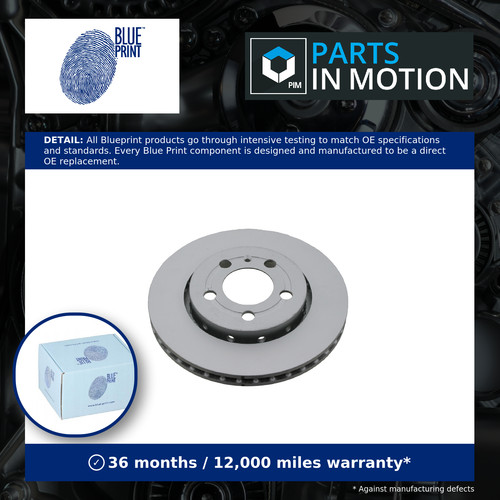 Brake discs pair vented - brake,