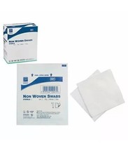 《 40 PACKS-200 SWABS》Premier Sterile Swabs  7.5cm,  Non Woven Gauze - 4PLY 