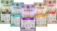 YDOLO Dog Food Semi Moist Cold Pressed 2.5kg 10kg 75% Meat