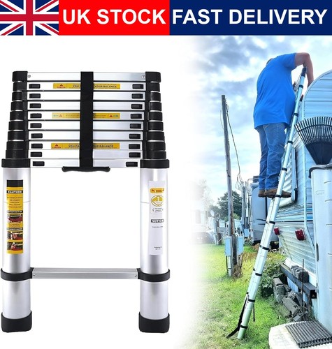 Telescopic ladder collapsible - telescopic,