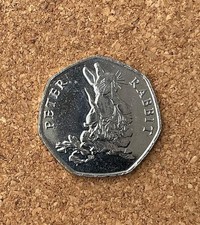 2018 Peter Rabbit 50p Fifty