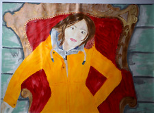 Acrylic Painting Titled Red