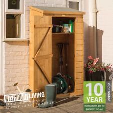 3x2FT WOODEN MINI STORE SMALL GARDEN SHIPLAP SHED MIDI WOOD PATIO PARCEL STORAGE