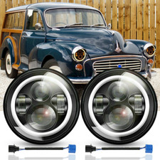 Pair 7" Inch Round LED