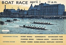 Boat Race Ad London Thames