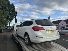 VAUXHALL ASTRA J ESTATE BREAKING WHITE COMPLETE CAR ALL PARTS ARE AVAILABLE