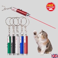 2 in 1 Laser Pen Cat Toy Red
