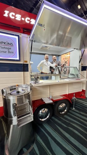 Ice cream trailers - ice,