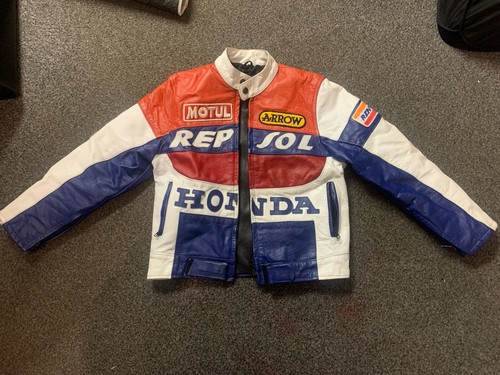 Honda repsol vintage - repsol, leather