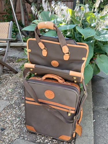 Lancel piece luggage case - lancel,