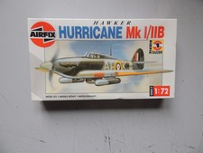 1/72 Airfix Hawker Hurricane Mk I/IIB Unmade Model Kit