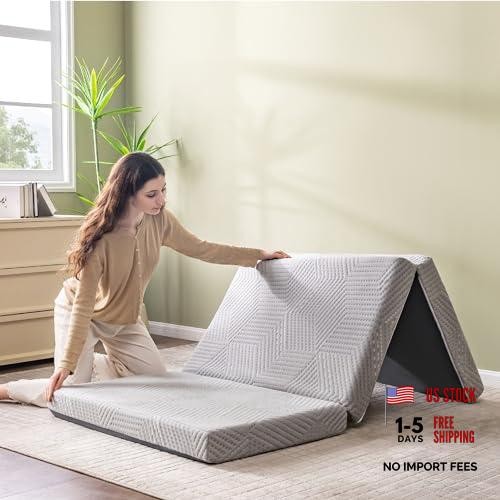 Folding mattress inch - mattress, tri