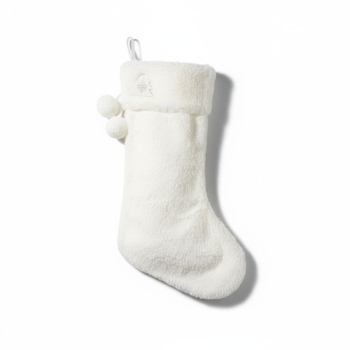 Large white faux - large,