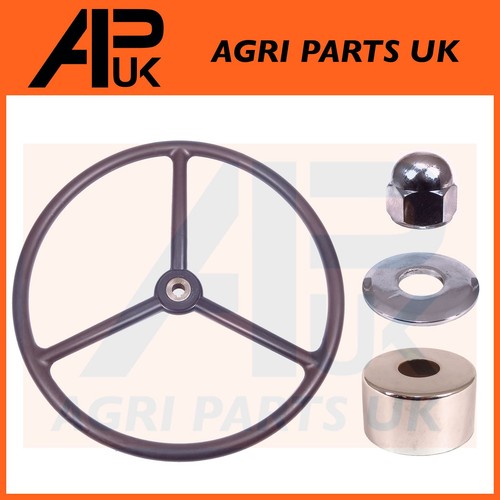 Steering wheel chrome nut - steering,