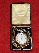 JW BENSON 9 CARAT GOLD POCKET