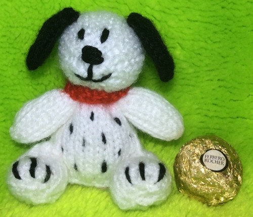 Knitting pattern dalmatian - knitting,