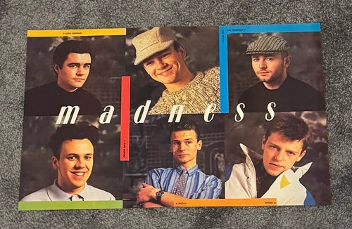 Madness centre fold - madness, magazine