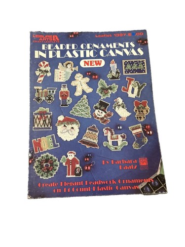 Beaded ornaments plastic - ornaments,