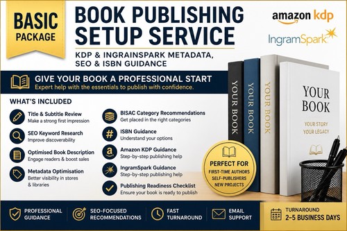 Basic book publishing setup - book, |