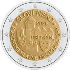 2 Euro Slovakia 2026 *