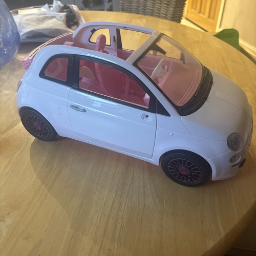 Barbie fiat 500 convertible - fiat,