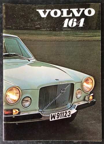Volvo 164 car sales brochure - 164,