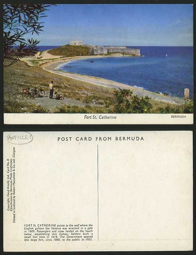 Bermuda old postcard - bermuda,