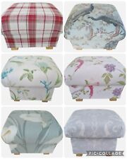 Laura Ashley Fabric Footstool