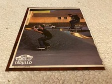 PSK23 SKATEBOARDING ADVERT/PICTURE 11X16" VANS TNT FIVE SKATE SHOES - TRUJILLO