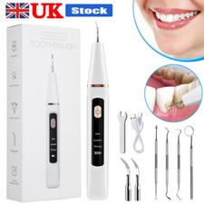 Electric Ultrasonic Dental Scaler Tartar Calculus Plaque Remover Tooth Stains