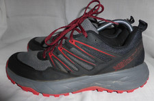 KARRIMOR MEN BLACK/GREY SYNTHETIC LACE UP WALKING BOOT SIZE UK 10  EU 45 VGC