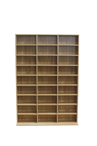Oak bookcase storage cabinet - bookcase,