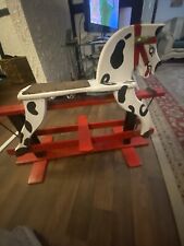 Vintage Rocking Horse Old Original Pain Untouched 