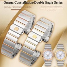 Stainless Steel Watchband Fit for Omega Constellation Double Eagle Watch Strap