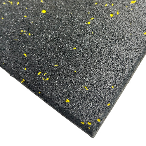Rubber crumb gym floor tiles - crumb,