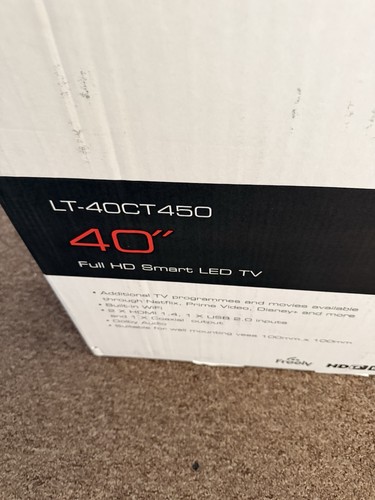 Jvc 40ct450 40in smart led - jvc, lt-40ct450