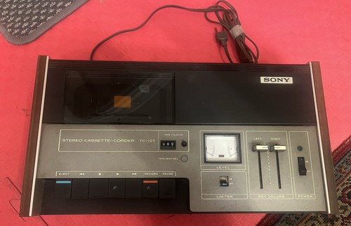 Vintage sony tc127 stereo - vintage,