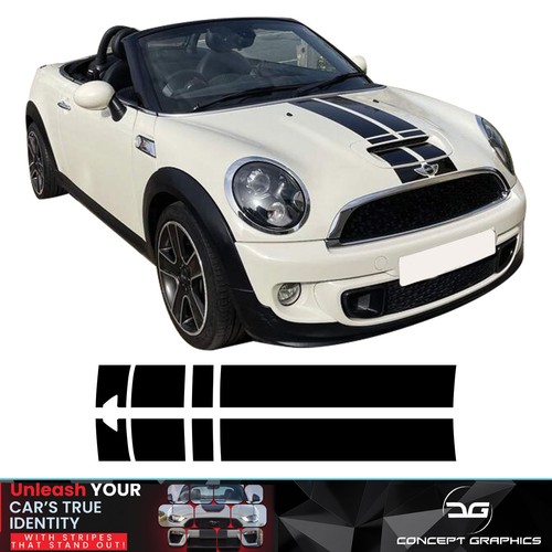 Bonnet stripe kit vinyl - bonnet,