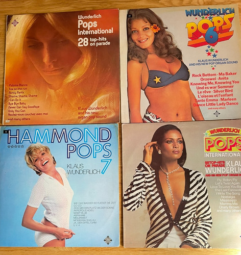 Klaus wunderlich vinyl lp - 4,