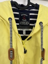 Joules Coat, Size 14, Very Good Condition  , Yellow