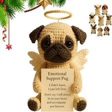 Emotional Support Crochet Dog