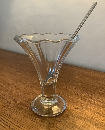 Vintage ice cream sundae - vintage,