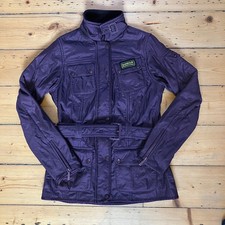 Barbour Quilted Jacket Purple