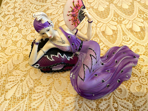 Shudehill art deco resin woman - resin,