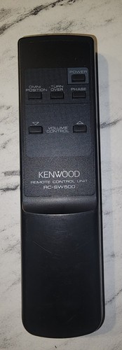 Original kenwood sw500 - original, rc-sw500
